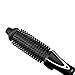 IYUTtech Tourmaline Ceramic Hot Curl Brush,Hairdressing Salon Hot Curl Curling Styling Grooming Volume Hair Brush Tool--black
