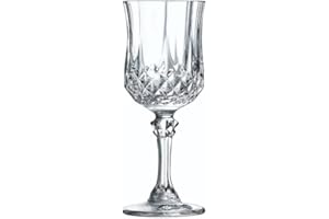 CRISTAL D'ARQUES Eclat L9754 Verres à Pied 6 cl-LONGCHAMP, 0.06 liters, Transparent - Lot de 6