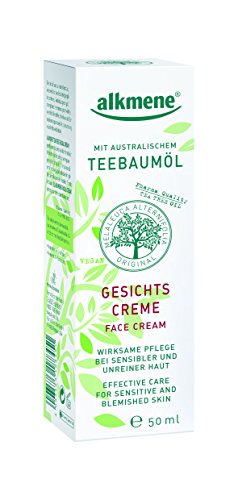 Alkmene Teebaumöl Gesichtscreme – wirksame Pflege bei sensibler und unreiner Haut 50ml - 5