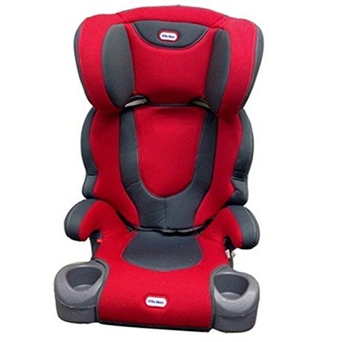 New Little Tikes Red High Back Car Booster Seat Chair Group 2/3 With Head And Side Impact Support
