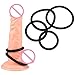 Produktbild Moonbrid 4 Stück Silikon Penisring Cockring Sexspielzeug für härtere Erektion Dual RingeEjakulation verzögern Sexspielzeug für Männer und Paare