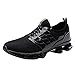 Produktbild Sunday Herren Sportschuhe Laufschuhe Mesh Schnürhalbschuhe rutschfest Trainingsschuhe Trekkingschuhe Joggingschuhe Atmungsaktiv Running Schuhe Fitness 38-48