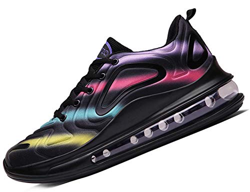 SINOES Max 720 Unisexe Adulte Course sur Route Chaussures de Sport Chaussure de Course ultralégère et Confortable Baskets à Lacets Baskets Chaussures de Mode à Coussin d'air Chaussures de Jogging