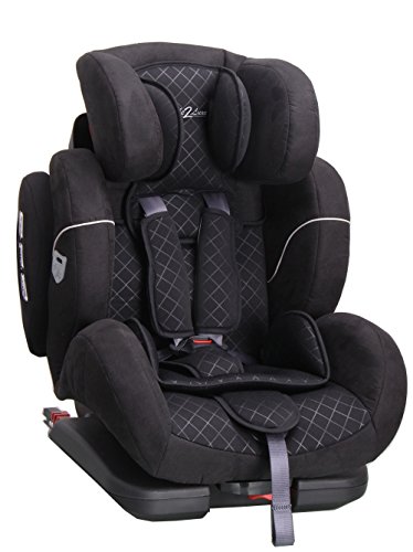 Siège Auto Cocoon gris/noir ISOFIX Groupe 1 2 3 : 9-36 kg - (SPS) système protection latérale + Toptether