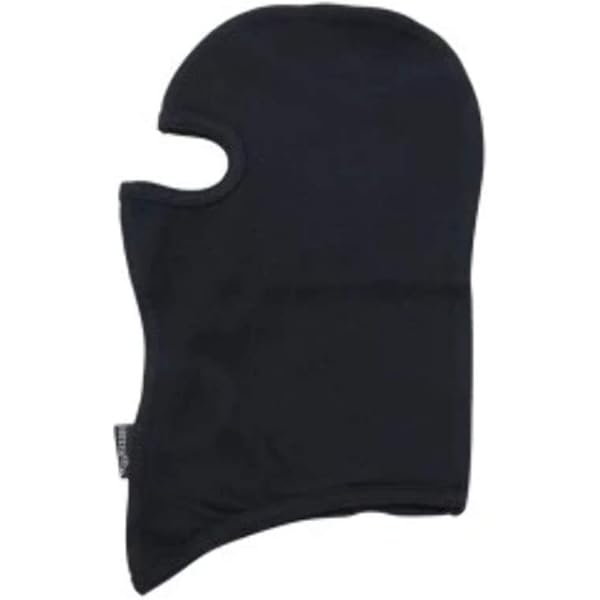 Cagoule Un Trou Helikon - Noir - Taille Unique (96% Coton, 4% Lycra) - Pour Paintball, Airsoft, Pêche, Sports Outdoor