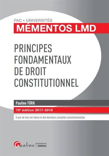 Recherche et téléchargement gratuits de livres DJVU Principes fondamentaux de droit constitutionnel E-book