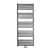 Produktbild Hudson Reed Handtuch-Heizkörper Arch - Badheizkörper aus Stahl in Anthrazit - Mittelanschluss - 1123 Watt - 1269 mm x 500 mm - Ideal für Moderne Badezimmer