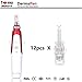 Price comparison product image Toexy Beauty Auto Derma Pen Bayonet Port Skin Care Electric Derma Stamp , Adjustable from 0.25mm to 2.0mm, for Skin Rejuvenation. With 12pcs Replacement Needles