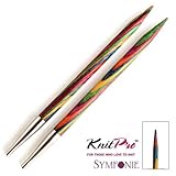 Mutli -Coloured Knit Pro Symfonie - Agujas de Tejer de Madera