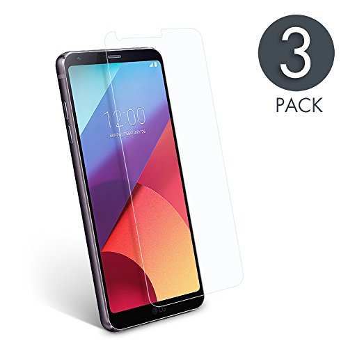 LG G6 folie aiMaKE LG g6 panzerglas LG g6 panzerglas folie schutzfolie lg g6 schutzfolie lg g6 displayschutzfolie lg g6 folie panzerglas lg g6 - Scharfer Touchscreen - Dünne Schutzfolie - Hardness aus gehärtetem Glas Panzerglas (0,33mm) - Lebenslange Garantie [3 Stück]