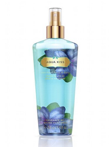 Victoria Secret Fantasies Body Mist AQUA KISS Brand New Scent Freesia & Daisy 8.4 fl oz by Victoria's Secret