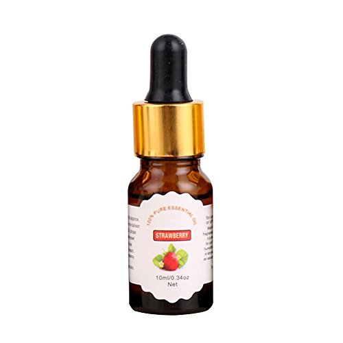 Ularma 10ml Natural Pure Essential Oils Carrier Aromatherapy Fragrance Oil (Strawberry)