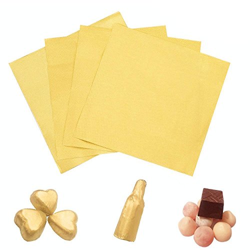 Bihood Papel de Chocolate, Papel de Regalo, Chocolate, Embalaje, Papel para envoltorios, Papel de Origami, Caramelos, Caramelos, Caramelos