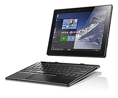 Lenovo Miix 310 25,65 cm (10,1 Zoll HD) Tablet PC (Intel Atom x5-Z8350 Quad-Core Prozessor, 4GB RAM, 64GB eMMC, Intel HD Grafik, Touchscreen, Windows 10) silber inkl. AccuType QWERTZ  Tastatur