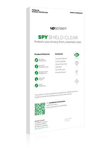 upscreen Spy Shield Clear Blickschutzfolie Apple iPad Pro (12.9) im Querformat – Schutz der Privatsphäre, Kratzfest - 4
