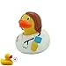 Produktbild LILALU® GUMMIENTEN QUIETSCHEENTCHEN Beruf/Sport/Freizeit (Verschiedene Farben und Designs), LILALU:Original Mini-Ente + Ärztin Ente / 1838