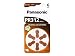 Produktbild Panasonic Hörgeraete Batterie Zink-Luft Zelle PR312 0% Mercury/Hg Braun 6 St - Batterie - 170 mAh, PR-312