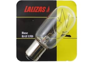 Lalizas Bay 15D Base Marine Navigation Light Bulb 12v/24v 10w/25w (24v 25w)