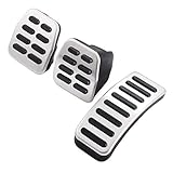 Die Oberfläche aus hochwertigem Edelstahl und rutschfestem Gummi ist verchromt, am besten geeignet und einfach zu installieren. Die Bremsen und Kupplungspedale müssen nicht modifiziert werden. Es ist perfekt in das Originalauto integriert.