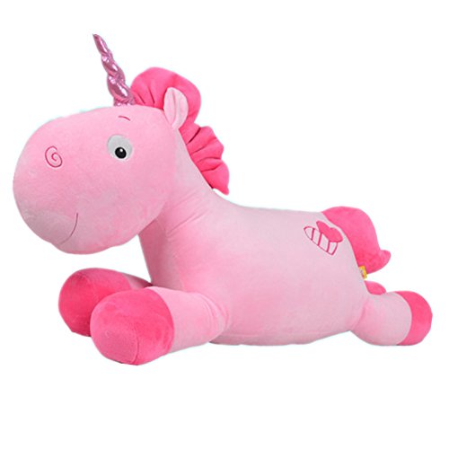 Baby Kinder Theodor Einhorn Schlaf Stuffed weichem Plüsch Kissen - Kuscheltier - Stofftier - Püschtier - Flauschig - Kuschelig - Geschenke aus Ich einfach unverbesserlich