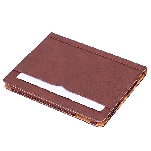 iPad Mini Hülle, iPad Mini 2 Hülle, iPad Mini 3 Hülle, YEONPHOM Premium-Folio Leder Tasche Multi Angle Stand Schutzhülle Case mit Smart Cover Auto Sleep Wake up für Apple iPad Mini 1/2/3 (braun) - 7
