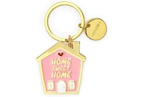 LEGAMI Portachiavi unisex in metallo smaltato, portachiavi What a Keyring!, L 7 cm, zinco, tema scooter, anello a spirale, finitura lucida, colori brillanti, charm per abbellire la borsa