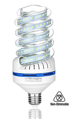 Bro.Light Lampadina LED E27, 30 W Lampade Equivalenti a 250W, 2700 lumen, Luce Bianca 6000k Lampadine Led a Risparmio Energetico, Angolo di Diffusione di 360°, non dimmerabile