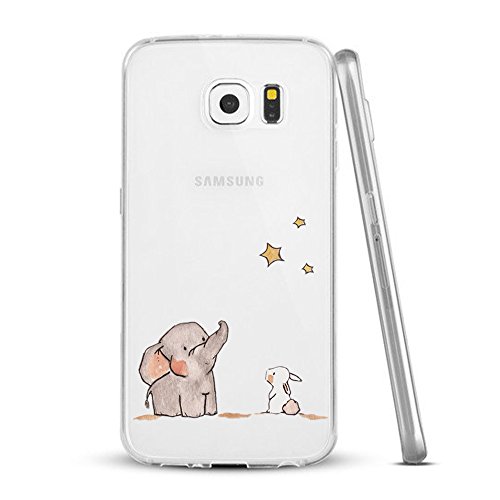 vanki Funda Galaxy S7 Edge   Dise  os frase Carcasa Cubierta TPU Silicona Goma Suave Case Protection y Premium Clarity Cover Ultra Fino Anti-Ara  azos para Samsung Galaxy S7 Edge  3 