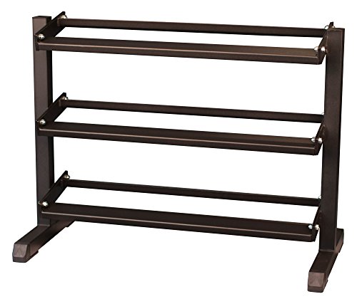 Brandneu: Profi Kurzhantelständer newfitness® NE220 Pro 3-lagig für Gyms und Homegyms bis 450 kg belastbar
