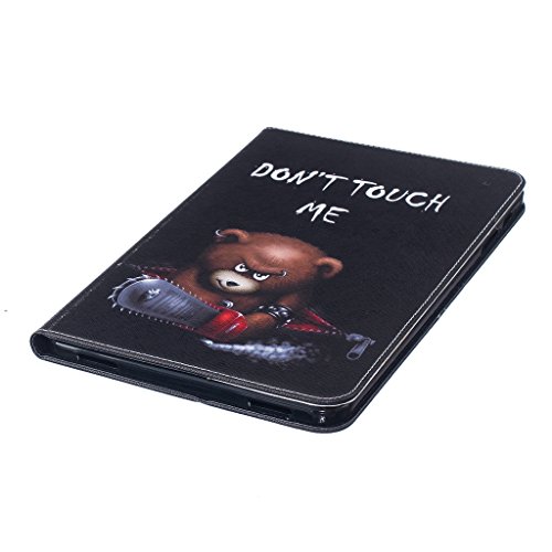 Samsung Galaxy TAB A 10.1 Hülle, COLJOY Samsung Galaxy TAB A 10.1 SM-T580 T585 – Kunstledertasche PU Schutzhülle Tasche Leder Brieftasche Hülle Case Cover mit praktischer Ständerfunktion und Auto Sleep / Wake Up Funktion, BF34 - 3