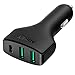 Produktbild Aukey CC-Y3 USB C Auto Ladegerät, 49.5W Schwarz