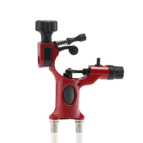 Foxnovo Professionelle Dragonfly Rotary Motor Tattoo Maschinengewehr Liner Shader (rot) - 5