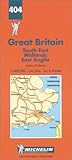 Image de Carte routière : Angleterre Sud-Est et Midlands, N° 404