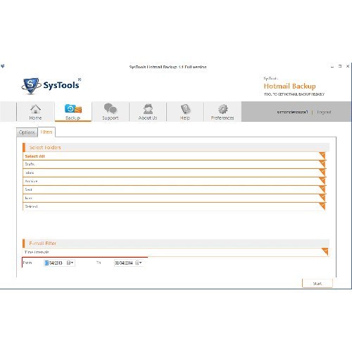 Hotmail Backup