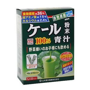ケール粉末100%青汁 3g*22パック