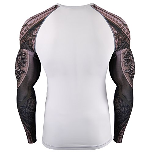 Zipravs Herren Damen Kompressionshirt Heat Gear Long Sleeve - 3