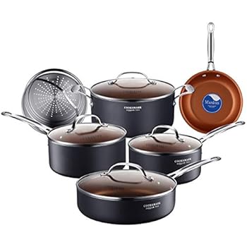 COOKSMARK 10-teilig Keramische Antihaft-beschichtung