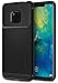 Price comparison product image Spigen [Rugged Armor] [Black] Case for Huawei Mate 20 PRO, Original Patent Carbon Fiber Design Flexible Slim TPU Phone Cover for Huawei Mate 20 Pro Case - L34CS25064