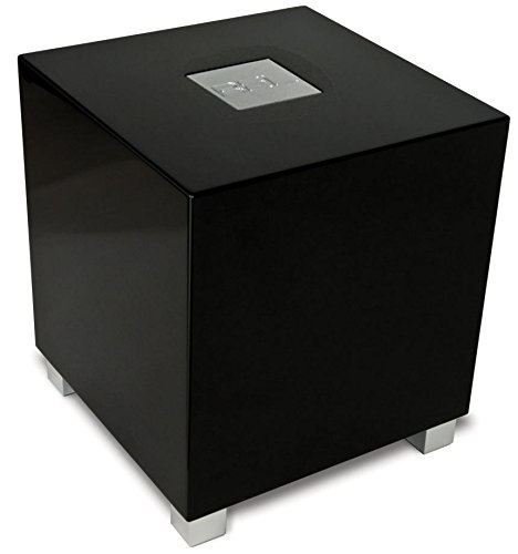 Rel Subwoofer Amplificado Serie T Series Mod. T-0 Potencia 200 W Color Negro