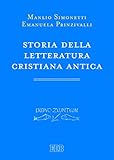 Image de Storia della letteratura cristiana antica (Primi secoli)