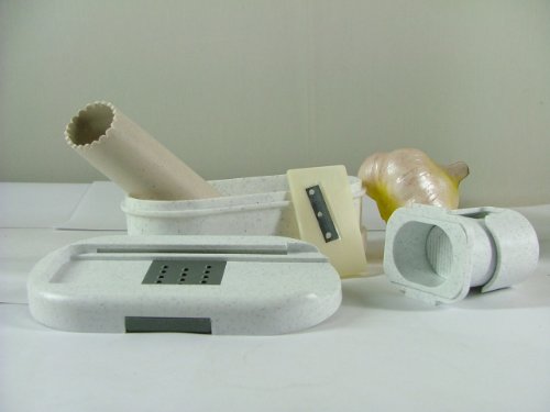 Knoblauchreibe 5-tlg. Nr. 35000 in Faltschachtel - 4