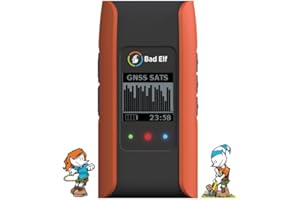 Bad Elf Flex® Mini Standard GNSS Receiver (GPS/GLONASS/Galileo/BEIDOU), Small, Orange