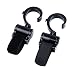 2Pcs Stroller Hooks - IntiPal Swivel Hangers for Diaper Changing Bag, Shopping Bags