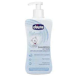 Chicco Natural Sensation Shampoo (Blue, 300ml)