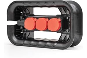 Qbrick System Kabelaufwickler mit Steckdosenleiste Custom Cable Winder Set Kabel Organiser für Werkzeugkisten Werkzeugkoffer Zubehör Modular