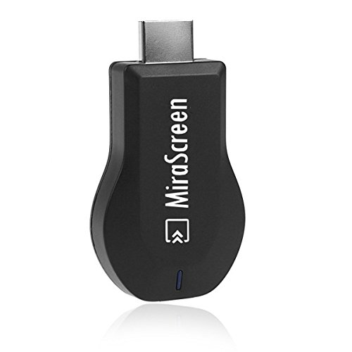 Mirascreen adattatore HDMI, video senza fili, ricevitore TV stick Miracast Dongle WiFi Display, HDMI HDTV adattatore convertitore iOS/Android, Samsung/iPhone, iPad Air/Mini/Pro - supporta DLNA AirPlay Mirrorring
