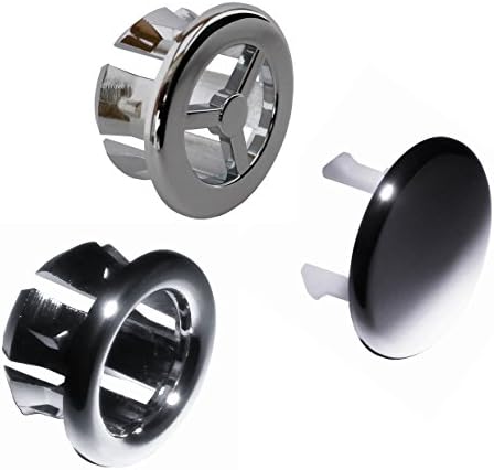 Mixed pack of 3 Superb quality TROVE HOUSE BRAND overflow covers for your bathroom basin or sink (12 designs available)