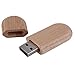 Produktbild DF-DE Holzkiste USB 2.0-Flash-Memory-Stick Stift Daumen Laufwerk U Festplatte 8 GB Burlywood Langlebiger Festkörperspeicher Keine Externe Stromversorgung aus Holz