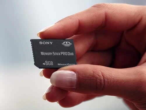 Sony MSMT8G Memory Stick Pro Duo 8GB - 3