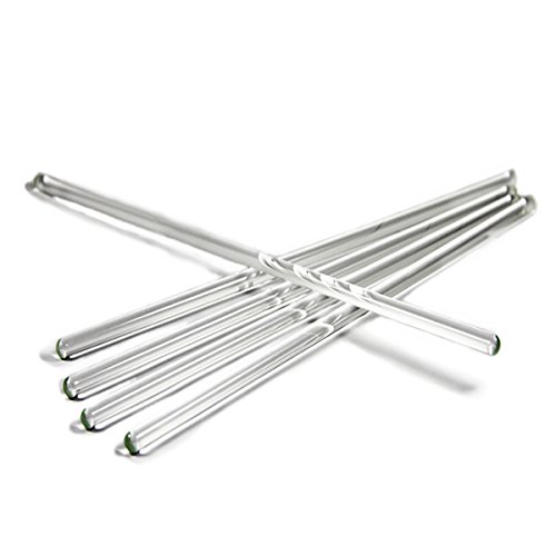 Preisvergleich Produktbild 5x Glasstab Rührstab 150x5mm